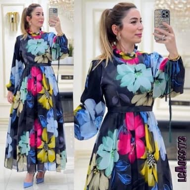 chiffon dress - 27.9 usd