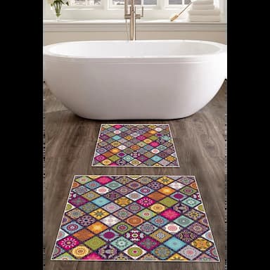 bathroom carpets - 4 usd