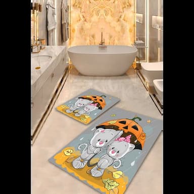 bathroom carpets - 4 usd