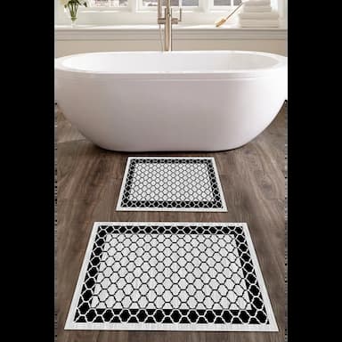 bathroom carpets - 4 usd