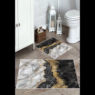 bathroom carpets - 4 usd