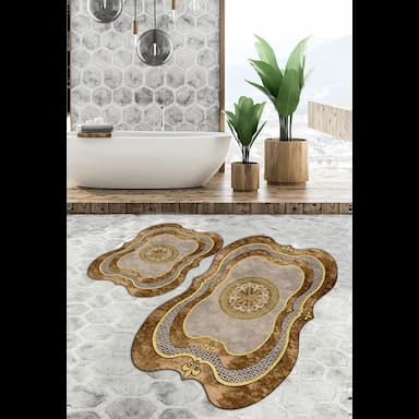 bathroom carpets - 4 usd