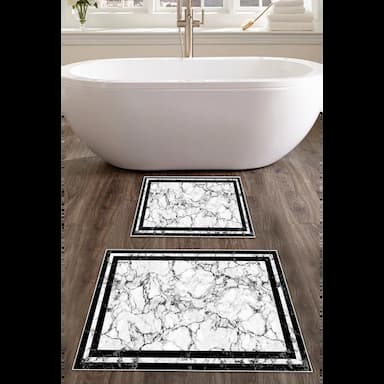 bathroom carpets - 4 usd