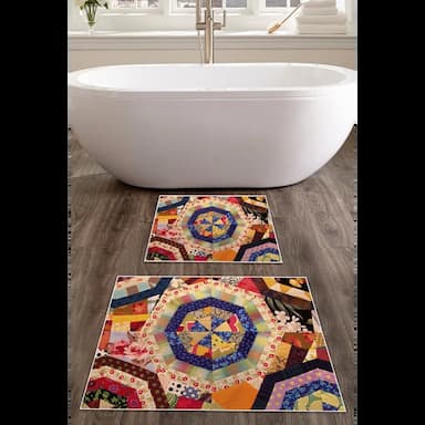 bathroom carpets - 4 usd