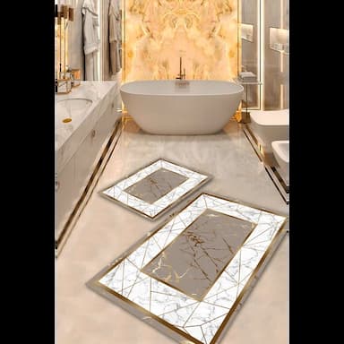 bathroom carpets - 4 usd