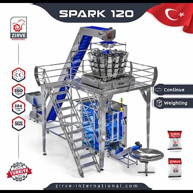 spark 120 packaging machine - 1 usd