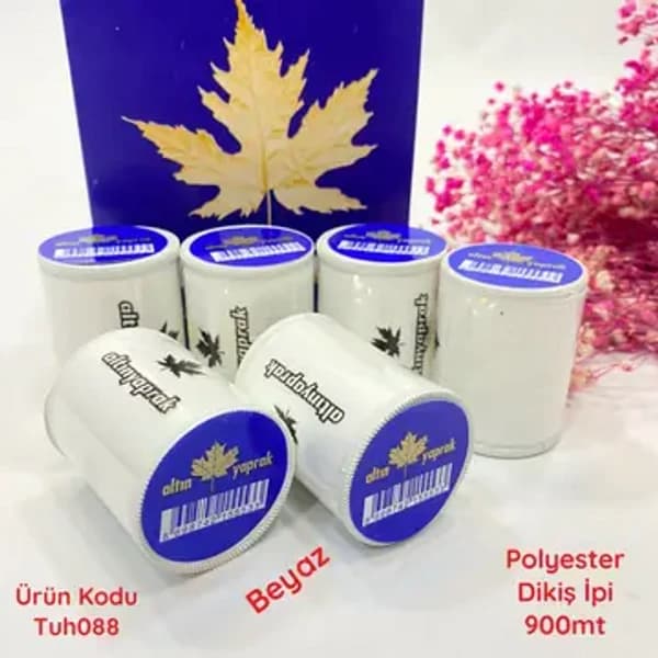 altınyaprak polyester sewing thread 900mt black - 2.49 ~ 1.5 usd $