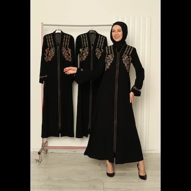 colorful gulf abayas - 17 usd