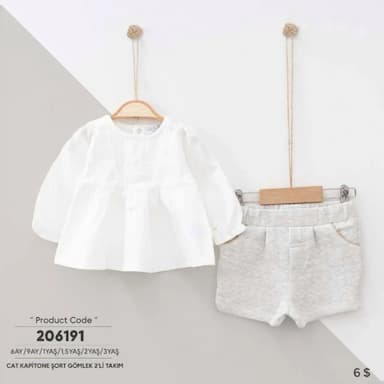 shorts and sweater for two-year-olds - 5.99 usd