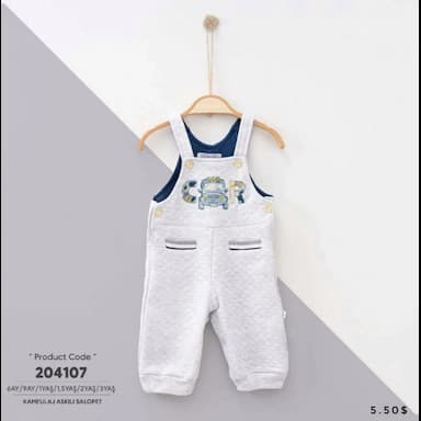 summer overalls for my boy, 8 years old - 5.49 usd