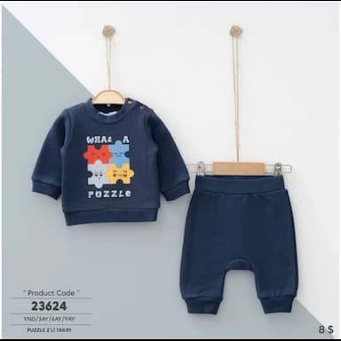 winter baby boys pajama set - 8.69 usd