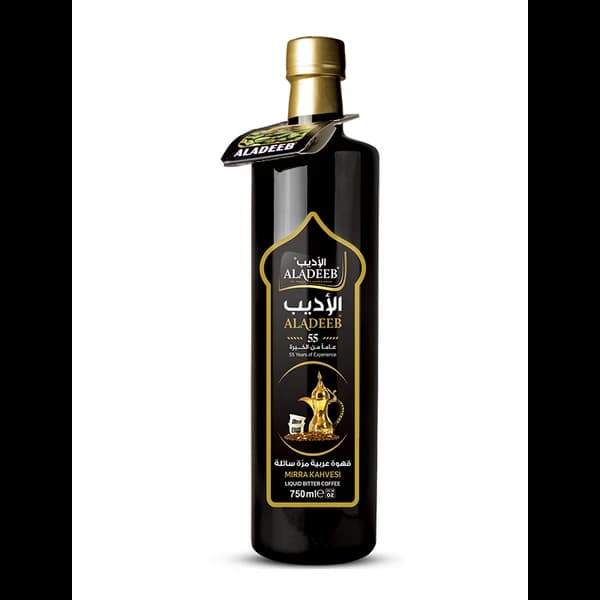 aladeeb liquid bitter coffee 750 ml - 2.16 ~ 2.17 usd $