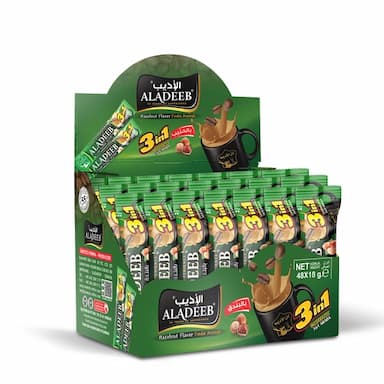 aladeeb hazelnut flavor 3 in 1 - 3.74 usd
