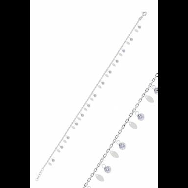 silver anklet 925 jewelry - 14 usd