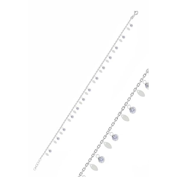 silver anklet 925 jewelry - 14 ~ 16 usd $