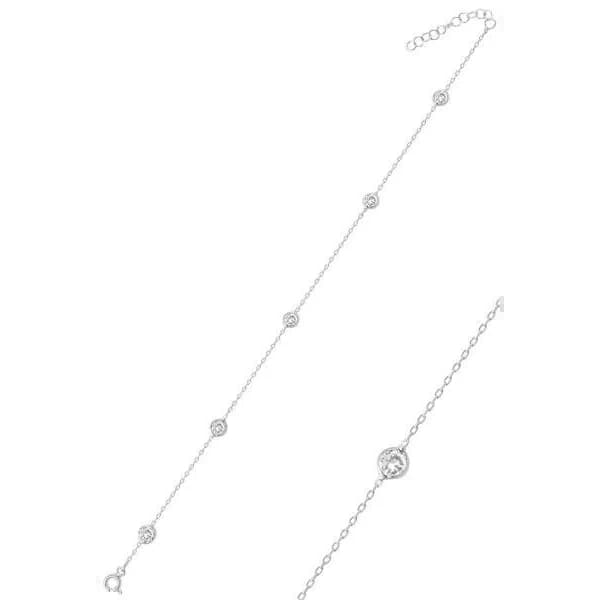 silver anklet 925 jewelry - 12 ~ 14 usd $