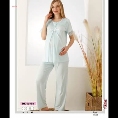 three-piece pregnant pajamas - 19 usd