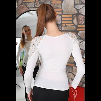 evening blouse - 17.99 usd