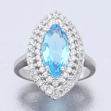 silver ring in different shapes - 1.49 usd
