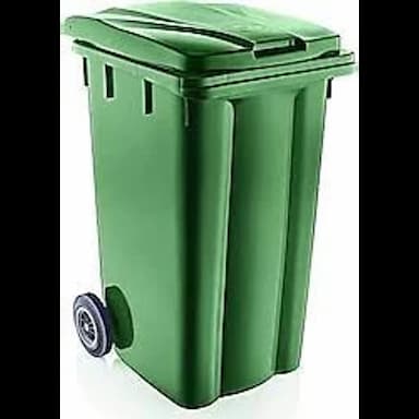 green garbage container 240 lt - 23.99 usd