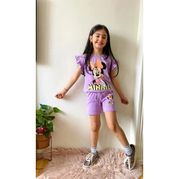 shorts and blouse set for girls - 5.49 ~ 5.5 usd $