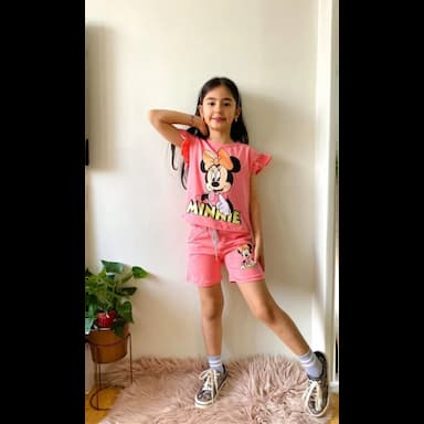 shorts and blouse set for girls - 5.49 usd