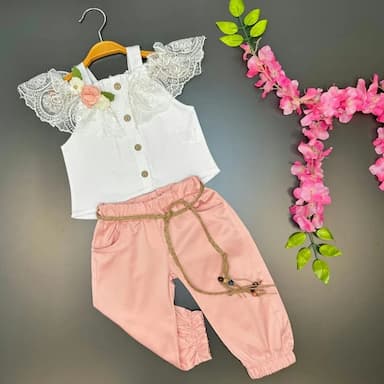 girl suit voile pocket baby collar ruched - 14.99 usd