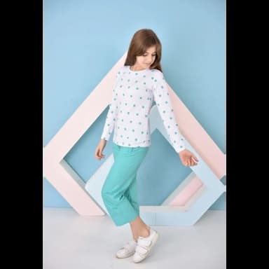 girls' pants and blouse set - 5.99 usd