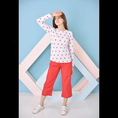 girls' pants and blouse set - 5.99 usd