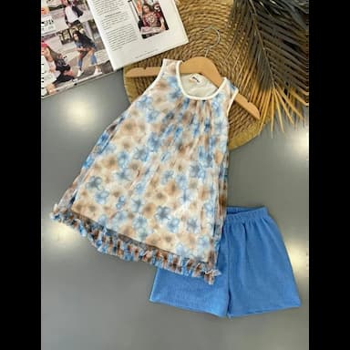 girls summer outfits - 2.39 usd