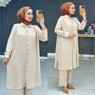 two-piece tunic set - 19.49 usd