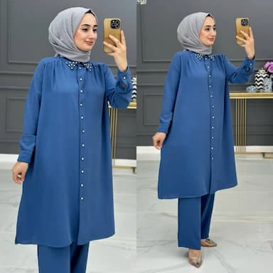two-piece tunic set - 19.49 usd