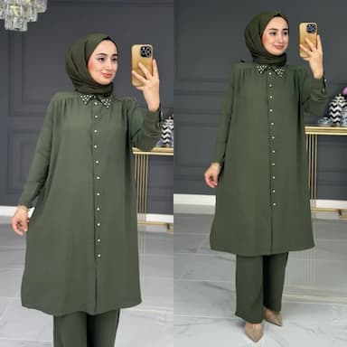 two-piece tunic set - 19.49 usd