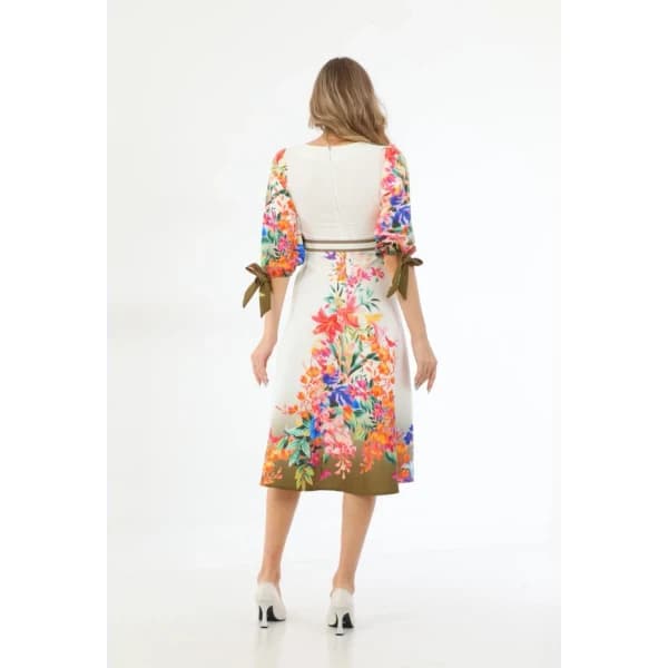 double printed fabric type dress - 17.99 ~ 18 usd $