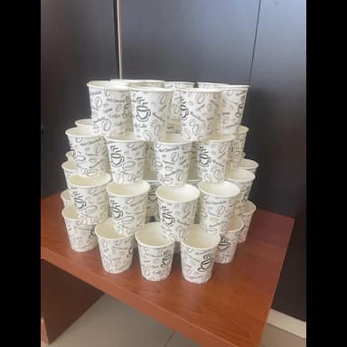 paper cup - 21 usd