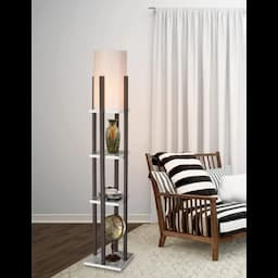 turkish house decorative beige shelf floor lamp with white base marble with price 10.99