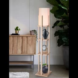 turkish house decorative beige shelf floor lamp with white base marble with price 10.99