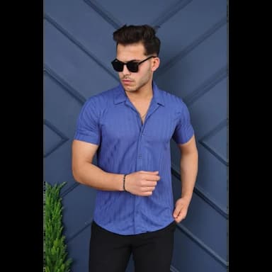 men's short sleeve shirt - 7.99 usd