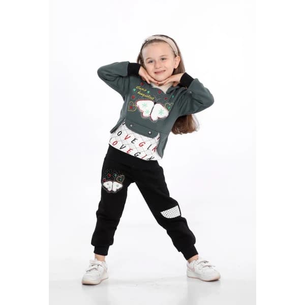 two-piece girls' winter pajamas - 5.49 ~ 5.5 usd $
