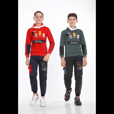 two-piece winter pajamas - 5.4 usd
