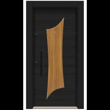 luxurious pvc kabartma steel doors - 211 usd