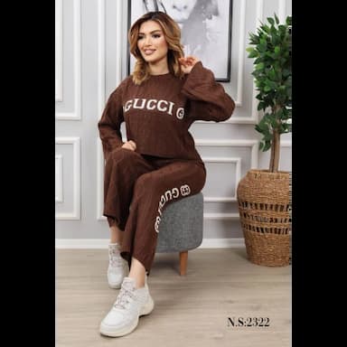 women knitwear suit - 14.99 usd