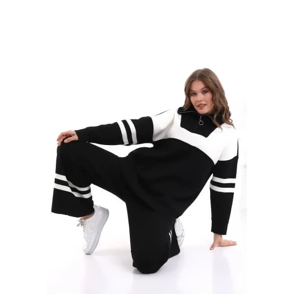 irmak kerekli women's oversize knitwear bottom top tracksuit set - 16.49 ~ 16.5 usd $