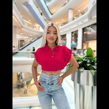 women's half sleeve blouse - 5.99 usd