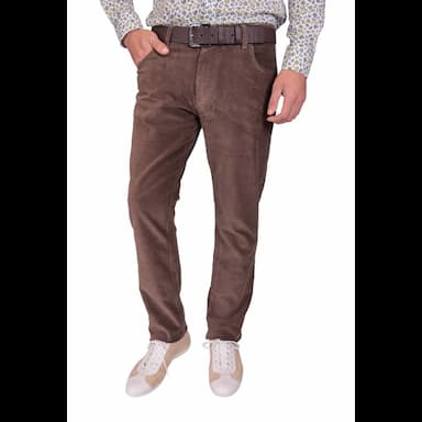daniel voi men's velvet beige trousers regular fit - 138.74 usd
