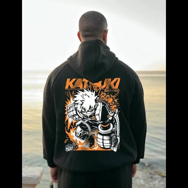 anime oversize unisex hoodie sweatshirt - 6.99 usd