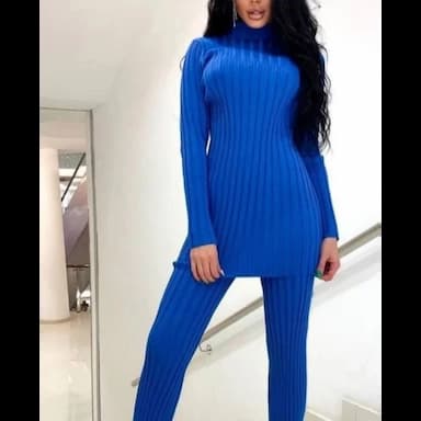 2 piece knitwear suit - 10.99 usd