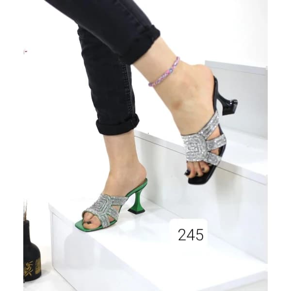 heeled shoes - 9.5 usd $