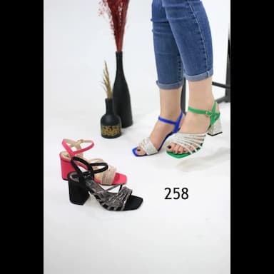 heeled shoes - 9.5 usd