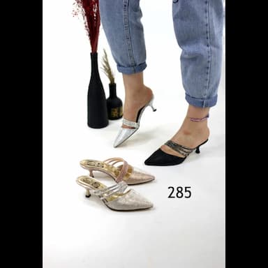 heeled shoes - 9.5 usd